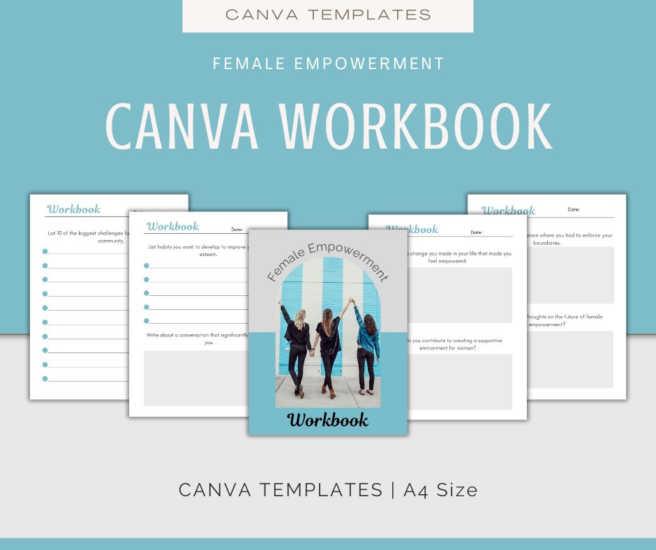 Female Empowerment | MEGA Content and Templates Bundle