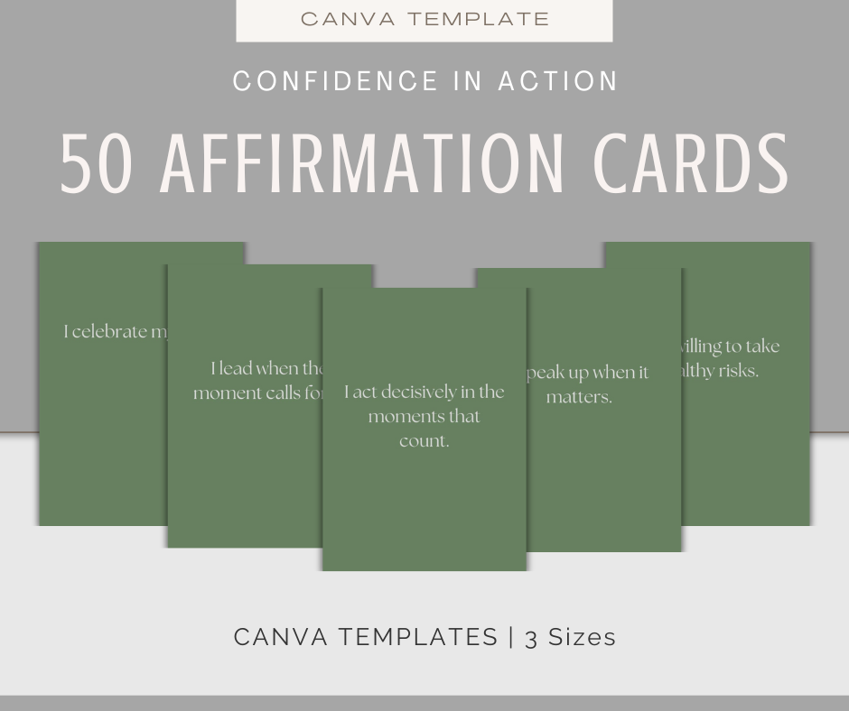 Confidence in Action | MEGA Content and Templates Bundle