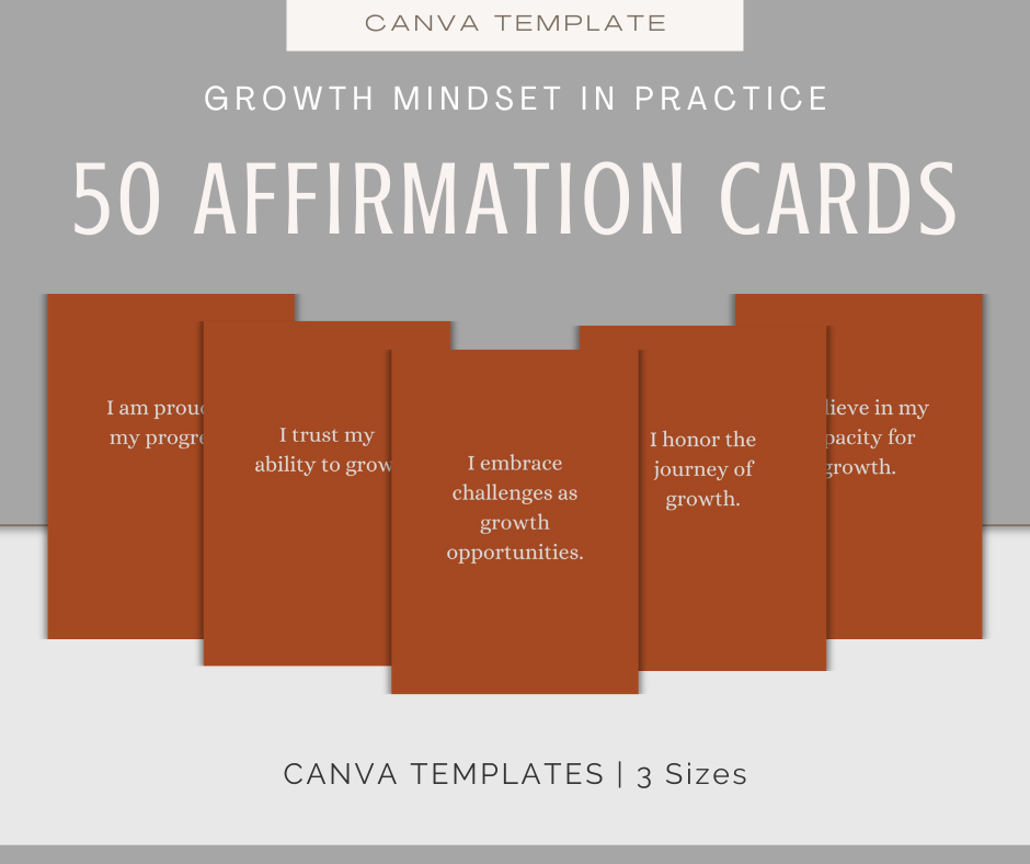 Growth Mindset in Practice | MEGA Content and Templates Bundle
