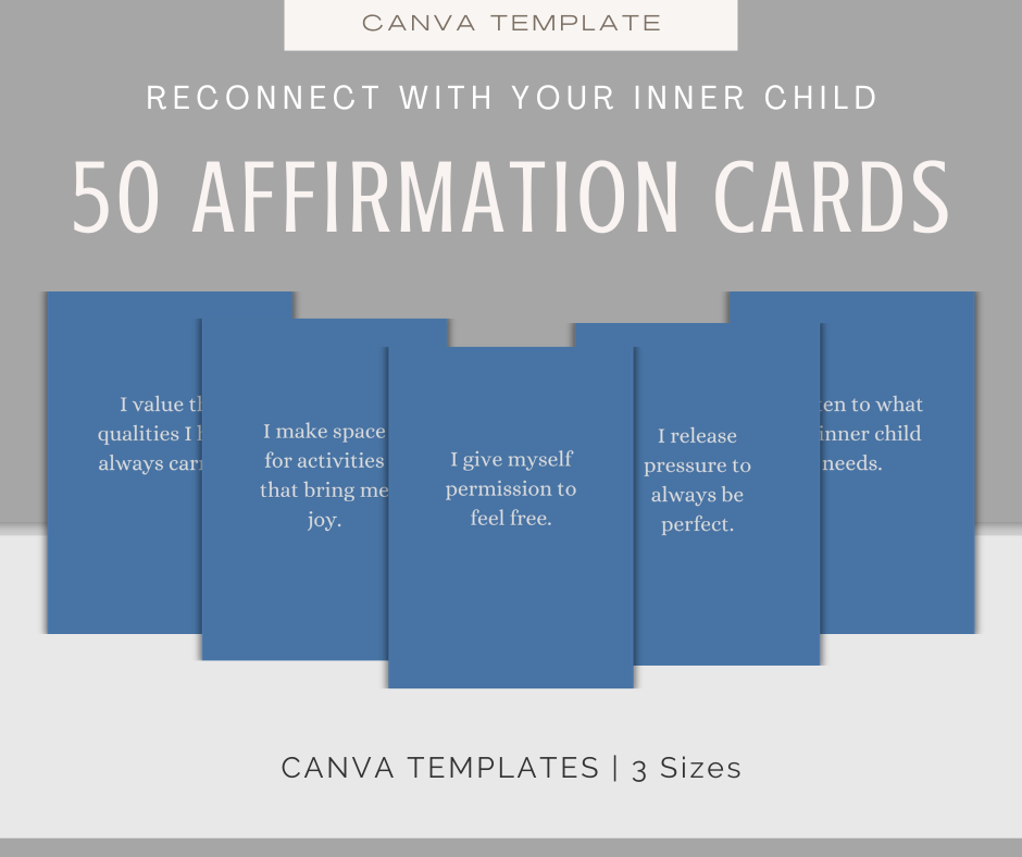Reconnect With Your Inner Child | MEGA Content and Templates Bundle