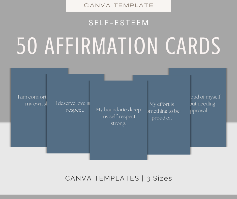 Self-Esteem | MEGA Content and Templates Bundle