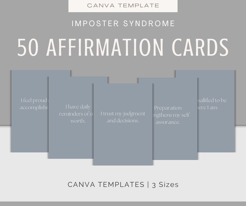 Imposter Syndrome | MEGA Content and Templates Bundle