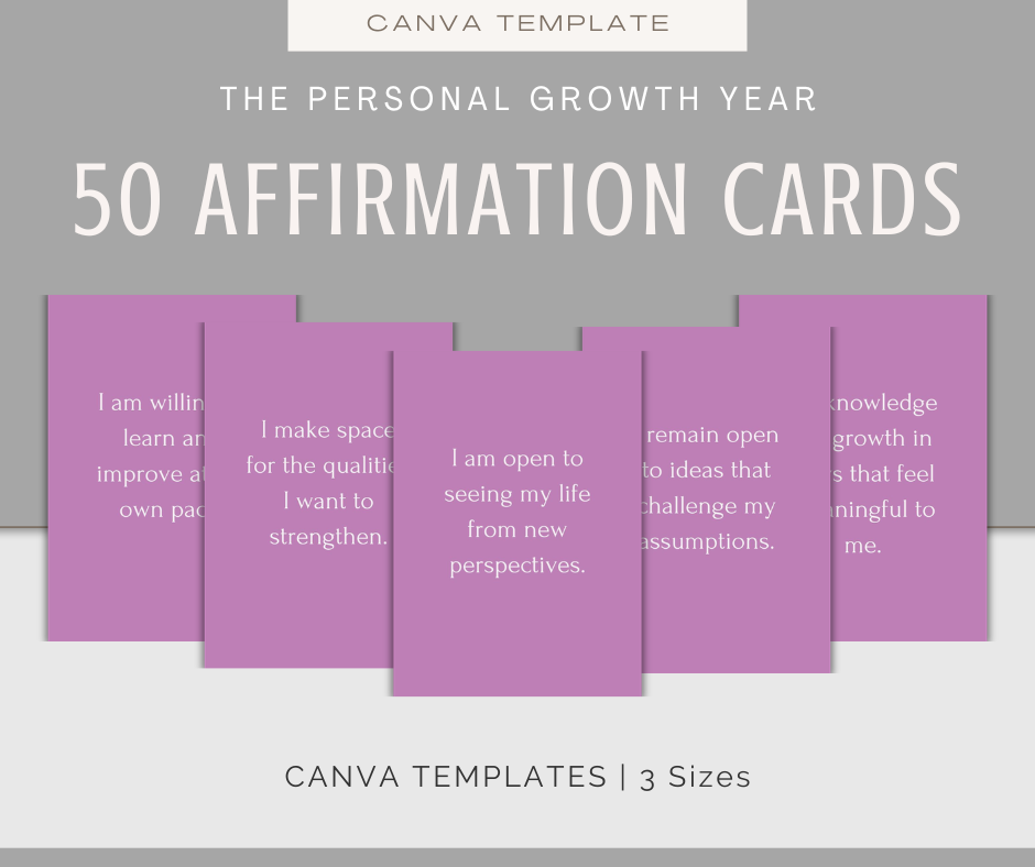 The Personal Growth Year | MEGA Content and Templates Bundle