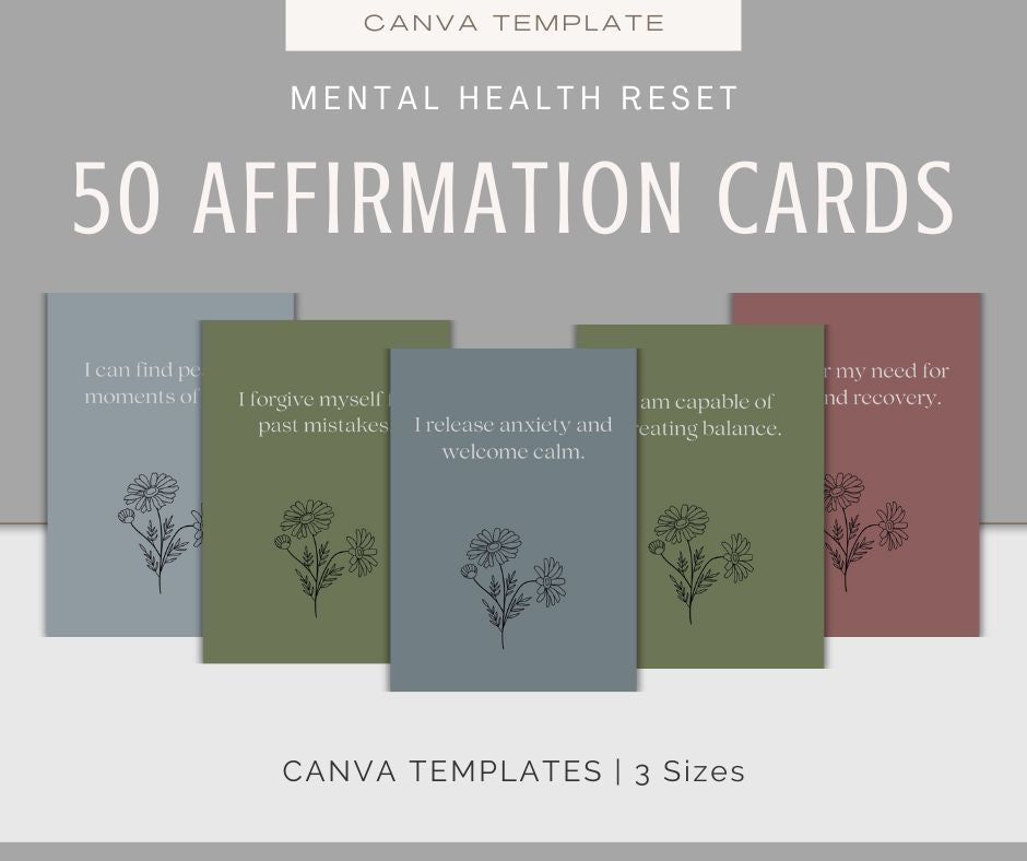 Mental Health Reset | MEGA Content and Templates Bundle