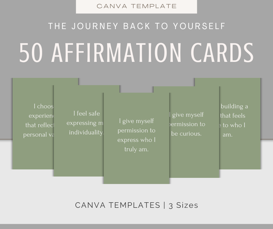 The Journey Back to Yourself | MEGA Content and Templates Bundle