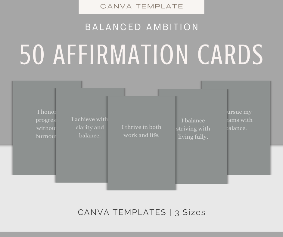 Balanced Ambition | MEGA Content and Templates Bundle