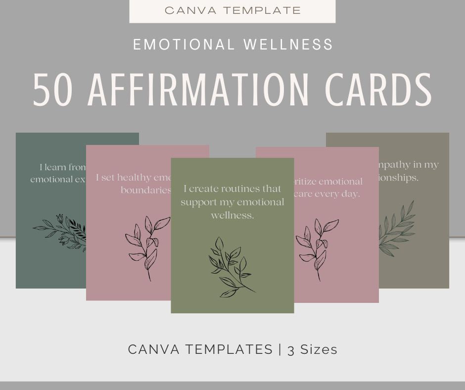 Emotional Wellness | MEGA Content and Templates Bundle