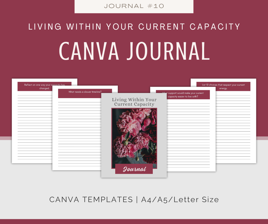Energy-Aware Living Journal Collection | 10 Journals