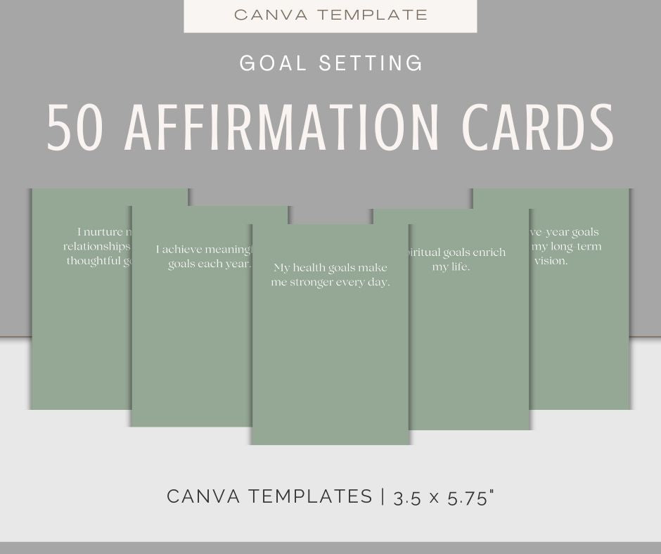 Goal Setting | MEGA Content and Templates Bundle