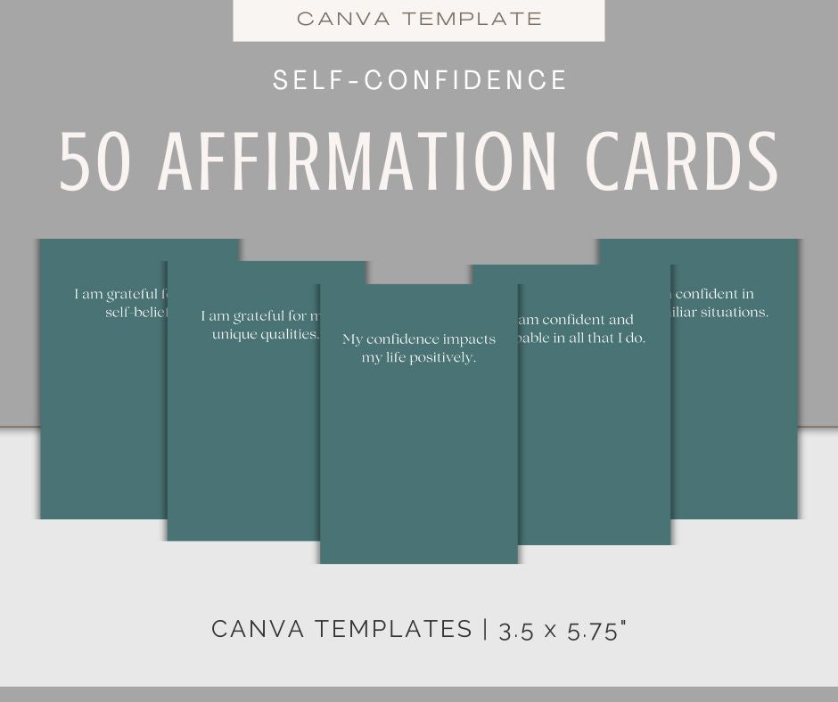 Self-Confidence | MEGA Content and Templates Bundle