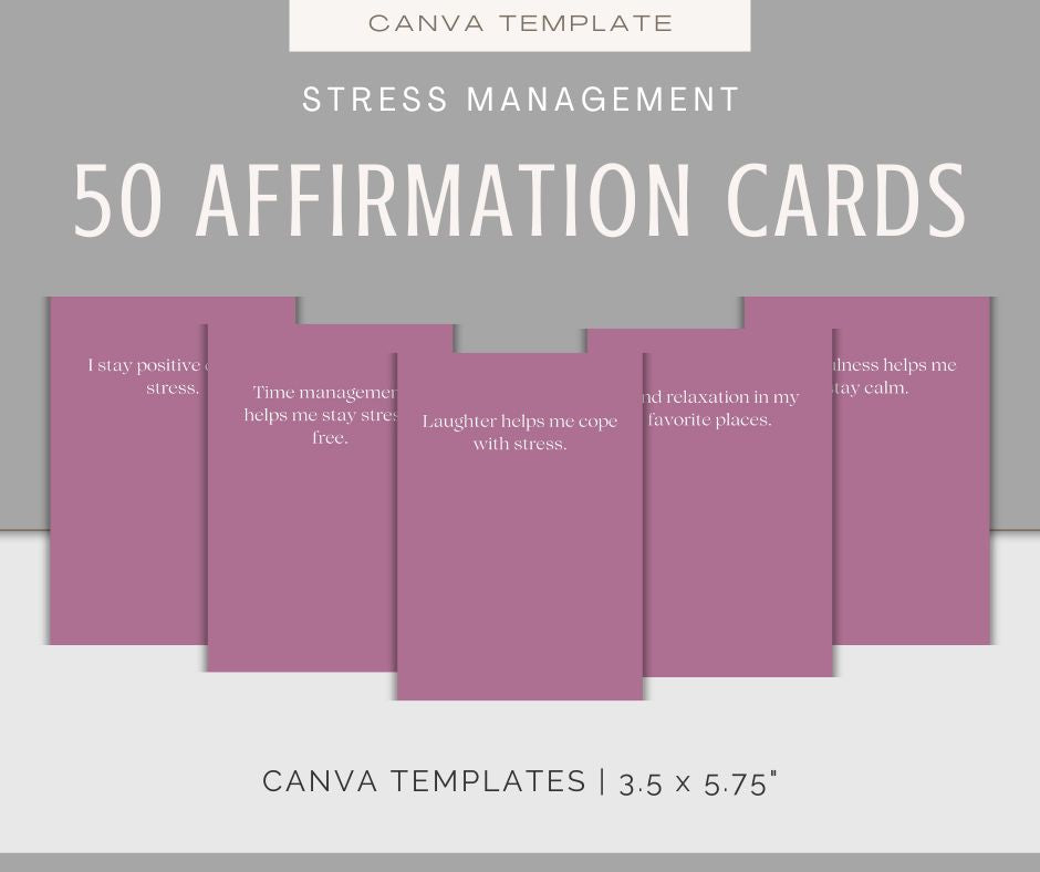 Stress Management | MEGA Content and Templates Bundle