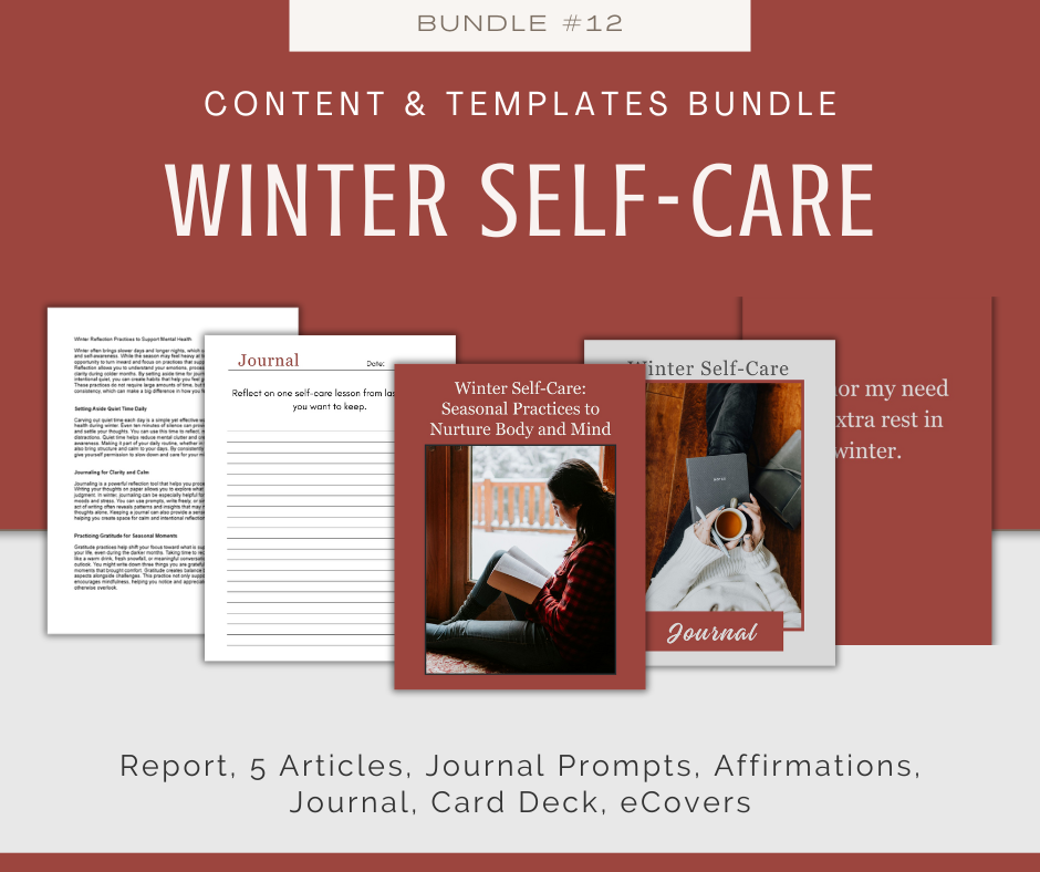 Year of Health and Wellness Bundles | 12 Bundles