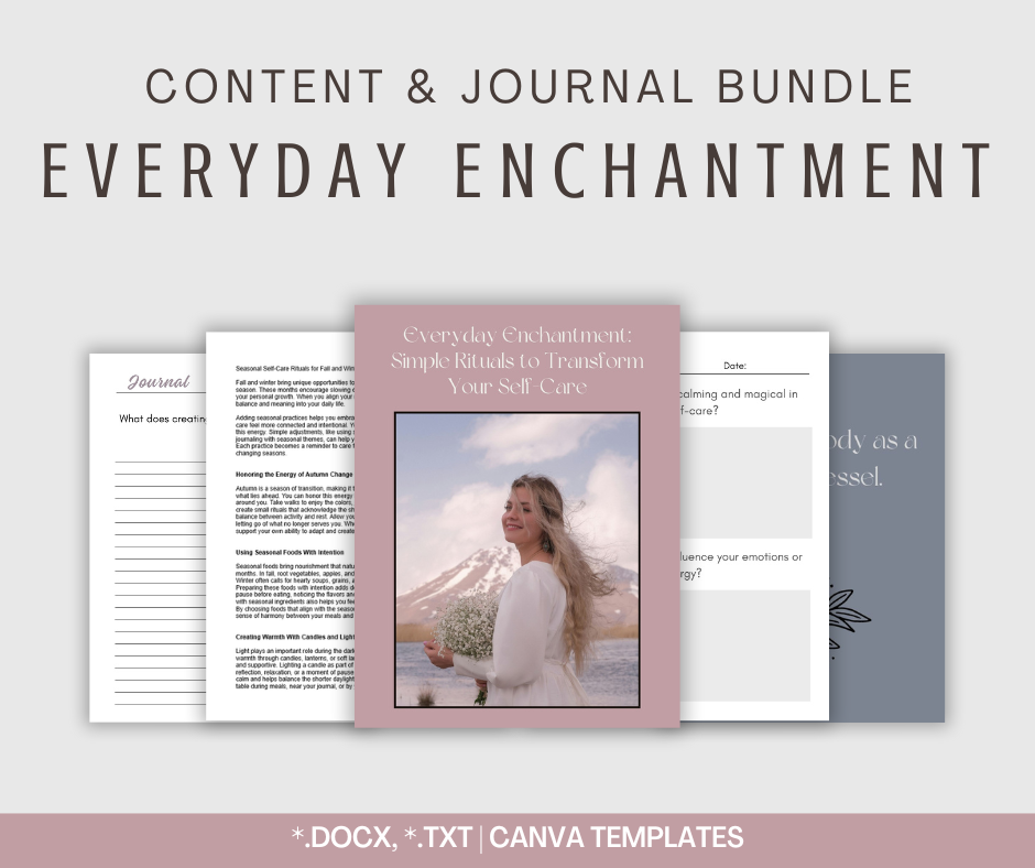 Everyday Enchantment | Content & Journal Bundle