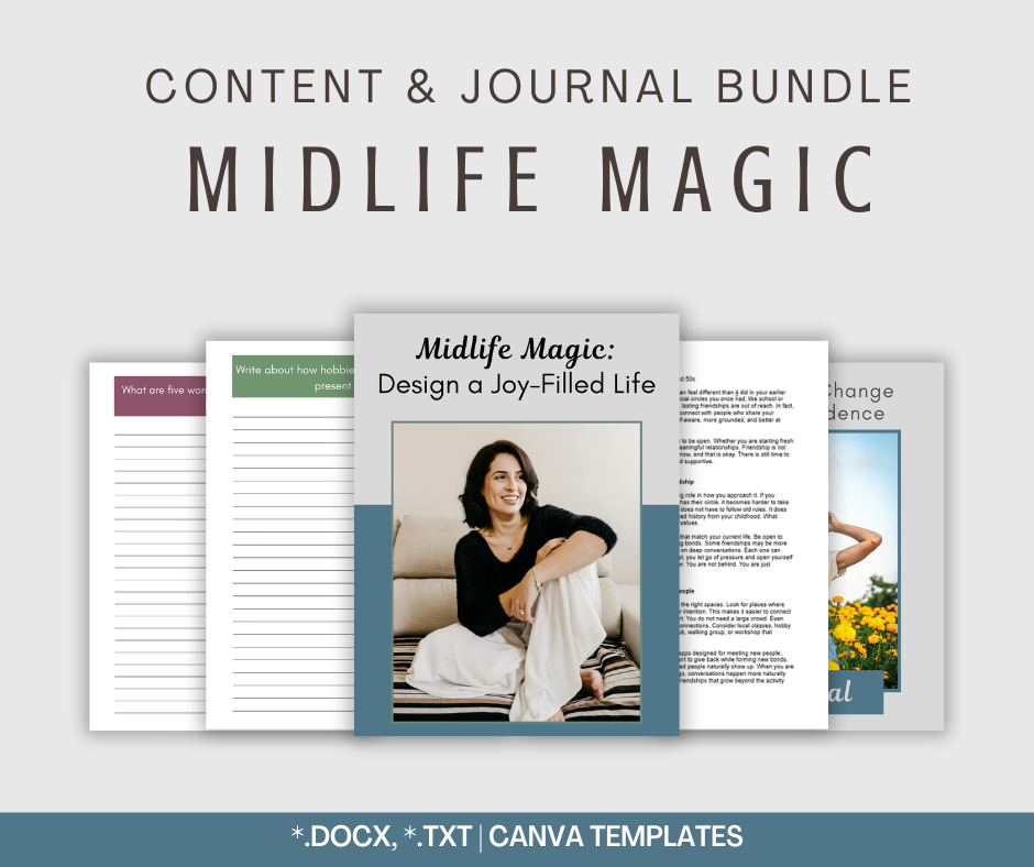 Midlife Magic Bundle | Content & Templates Bundle