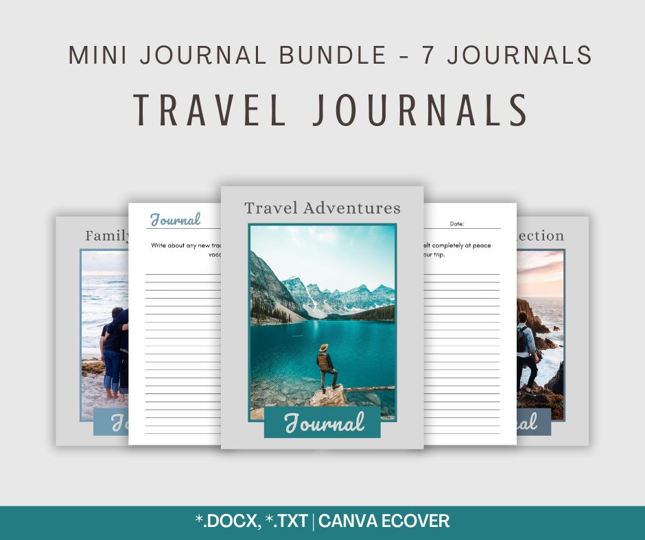 Travel Journals | 7 Mini Journals