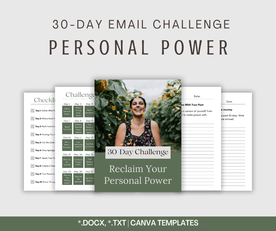 30-Day Reclaim Your Personal Power Challenge
