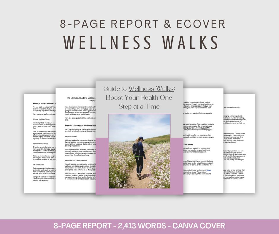 Wellness Walks | Report & eCover