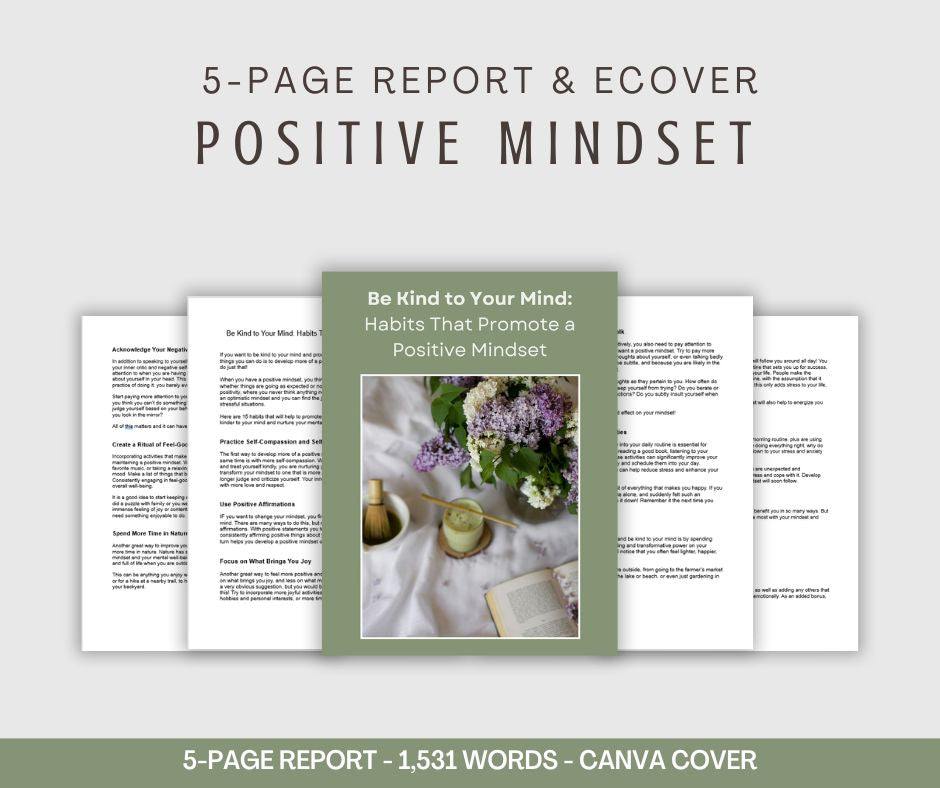 Positive Mindset | Report & eCover