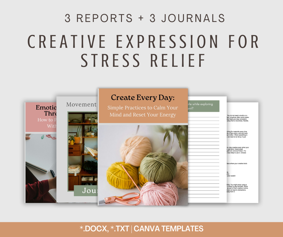Creative Expression For Stress Relief | Reports & Journals