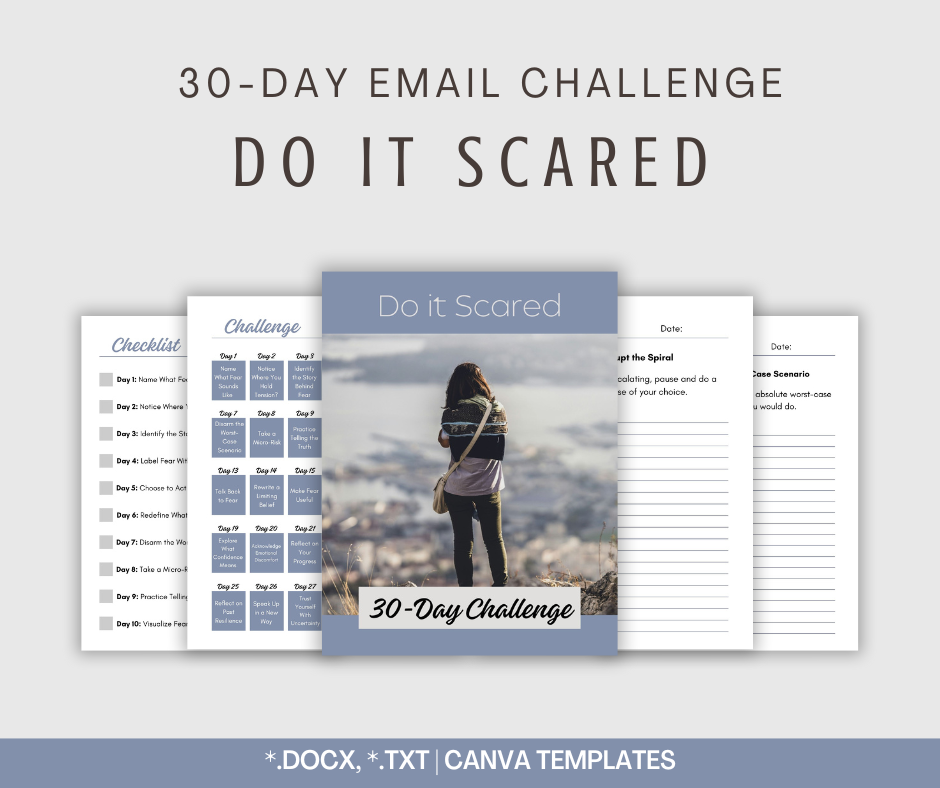 30-Day Do it Scared Challenge
