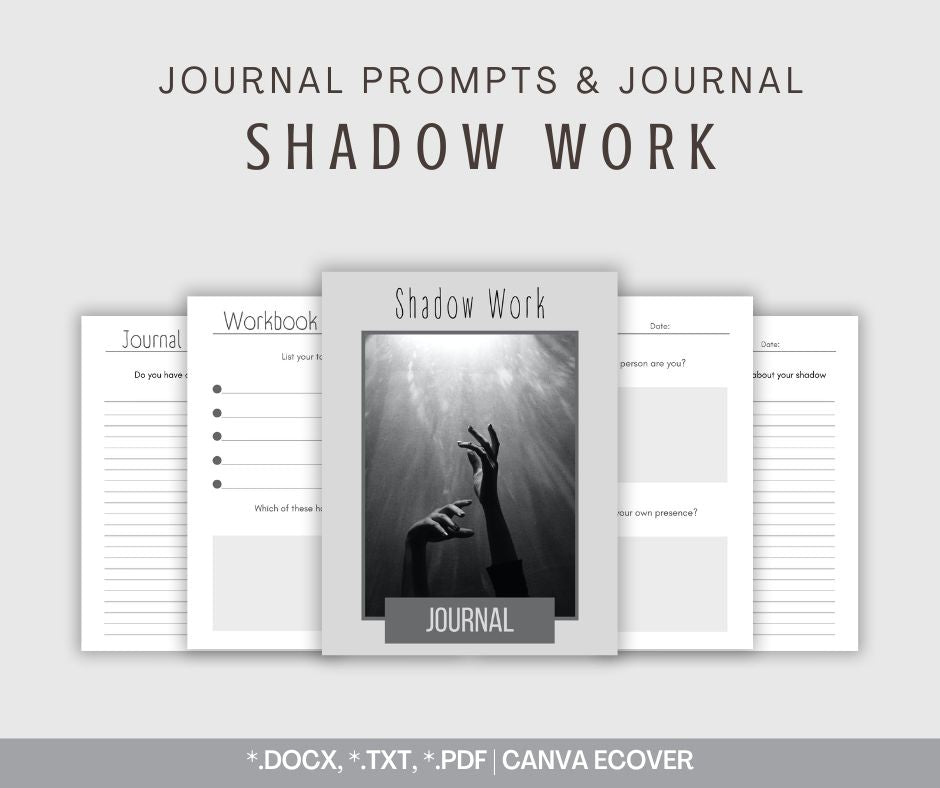 Shadow Work Journal & Prompts Bundle