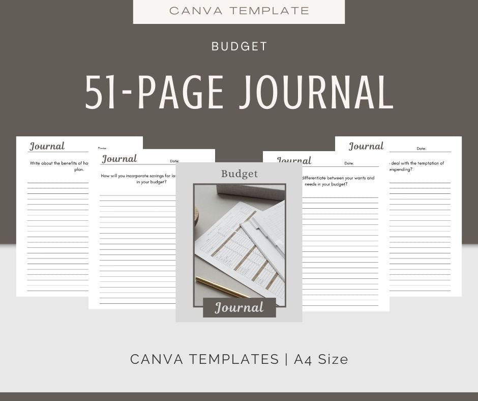 Create a Budget | Mini Journal