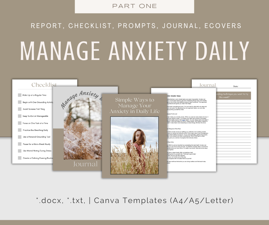 4-Part eCourse: Living With Anxiety
