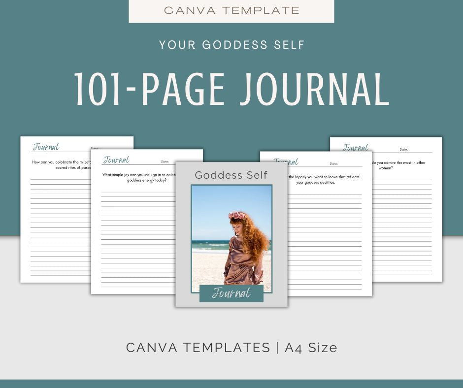 Your Goddess Self | Journal & Affirmations Bundle
