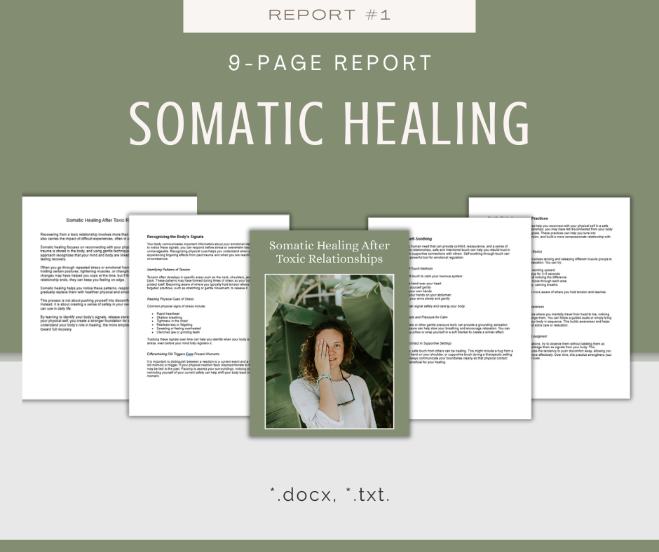 Mind-Body Healing For Relationship Trauma | 5 Report Bundle