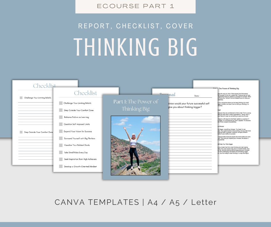 10-Part eCourse: Dream Big