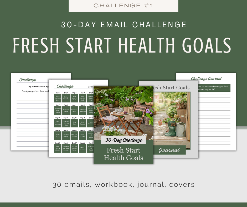 Year of Health and Wellness 30-Day Challenges | 12 Challenges