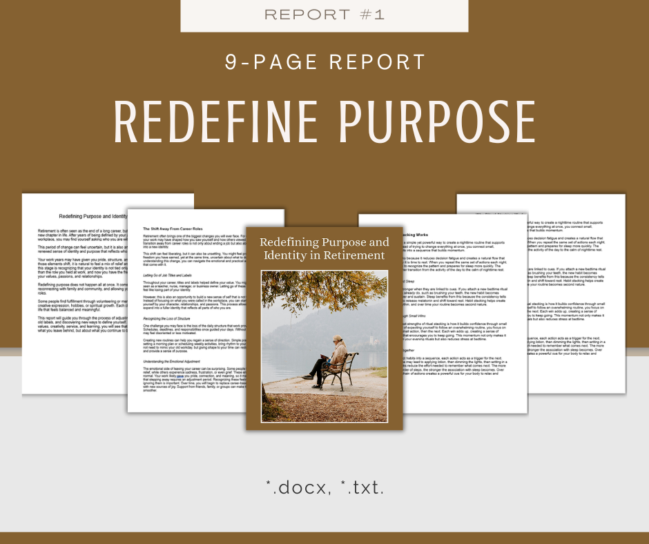 Life After Retirement | 5 Report Bundle