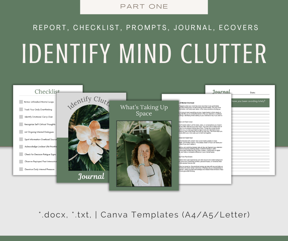 4-Part eCourse: Declutter Your Mind