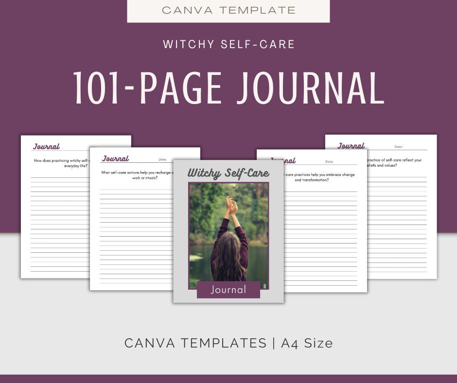 Witchy Self-Care | Journal & Affirmations Bundle