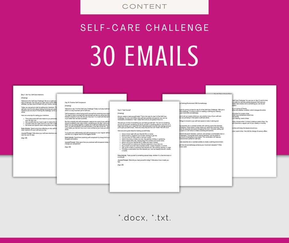 30-Day Self-Care Challenge