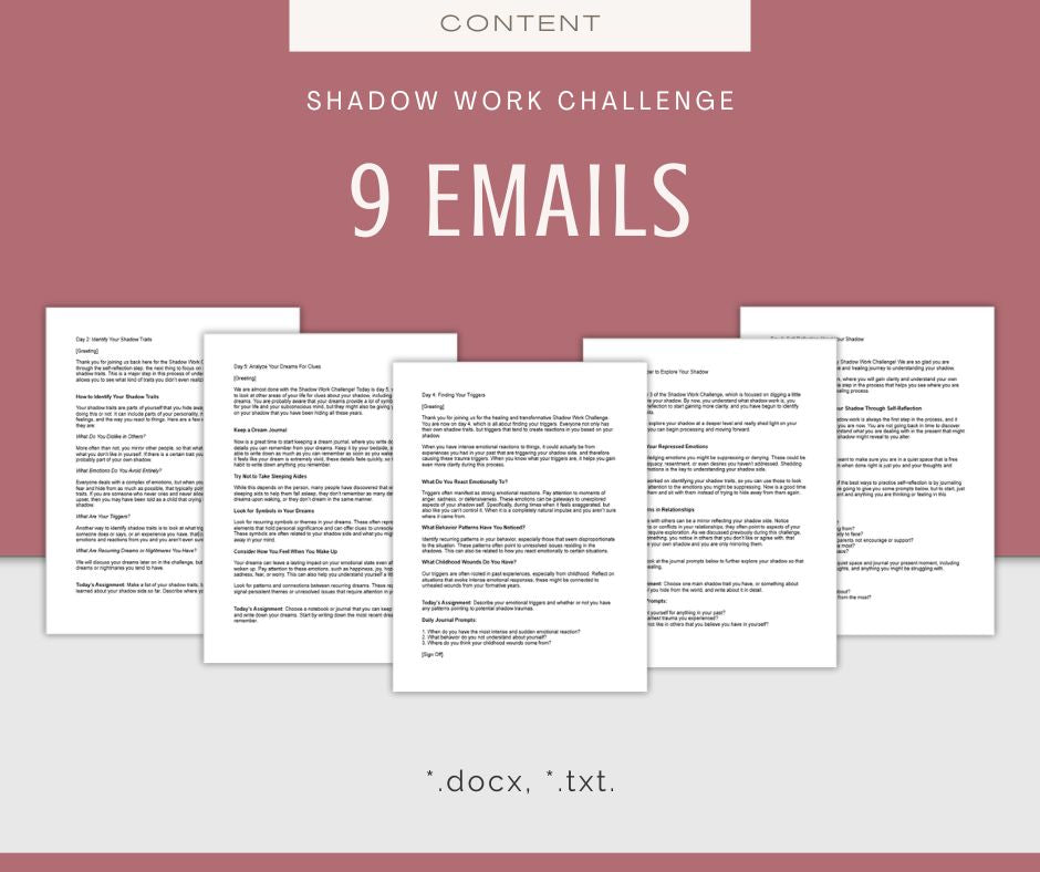 7-Day Shadow Work Challenge