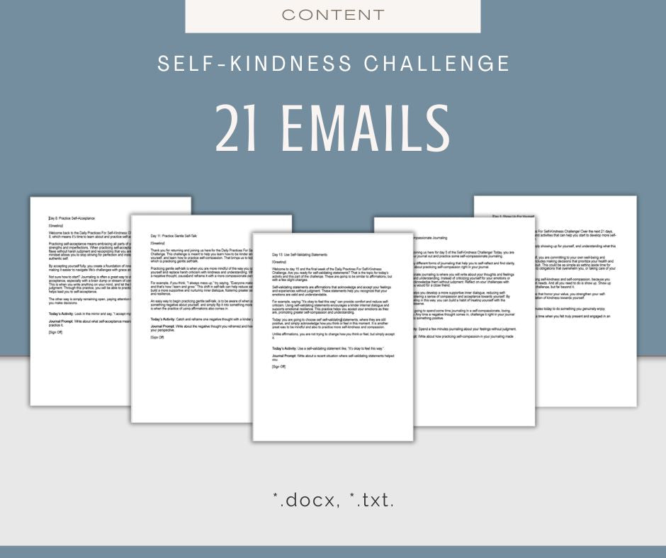 21-Day Self-Kindness Challenge