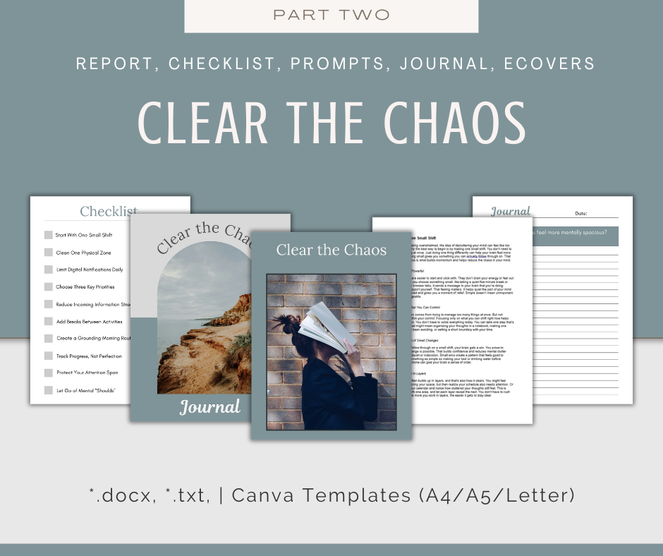 4-Part eCourse: Declutter Your Mind