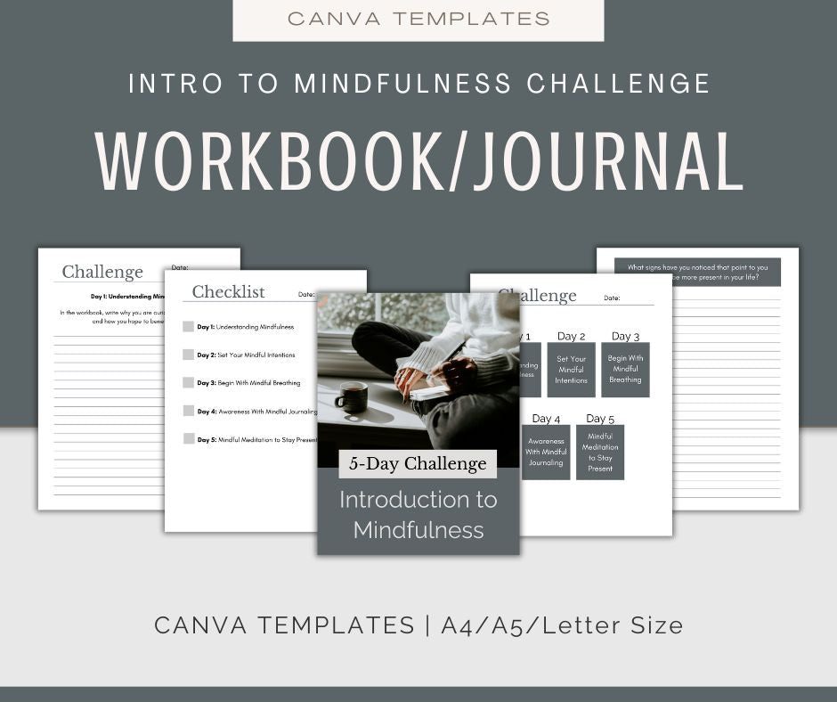 5-Day Mindfulness Challenge | PLR Minis