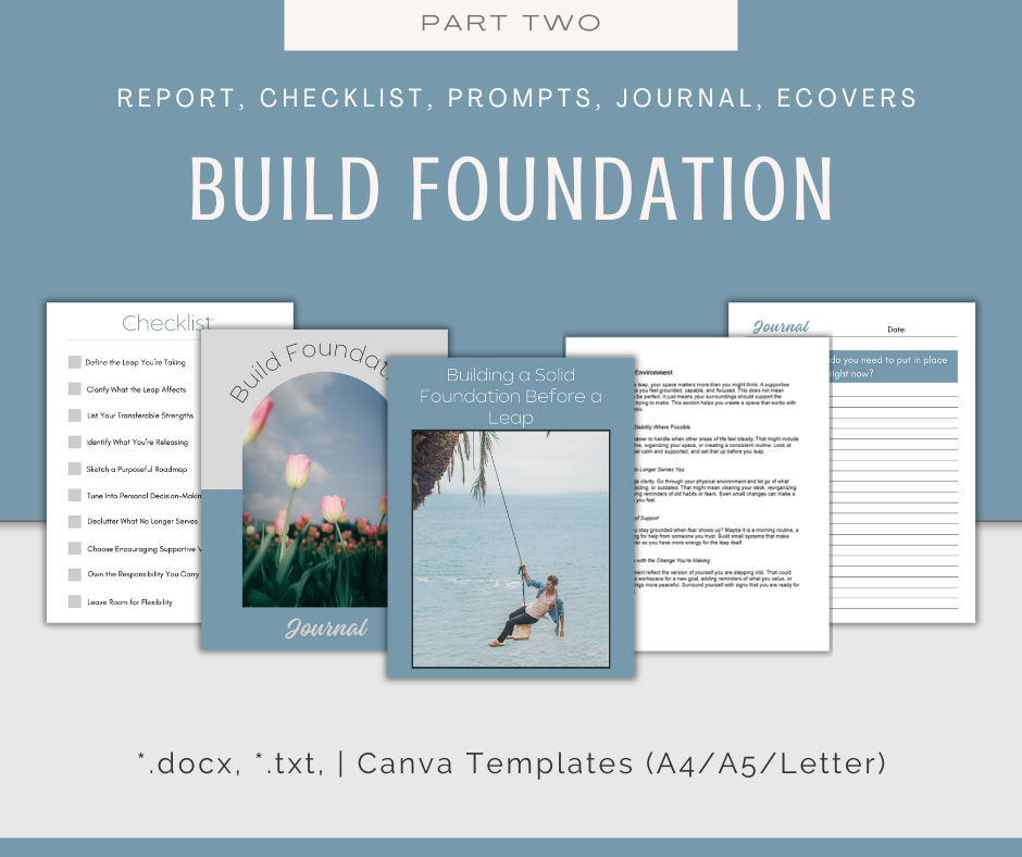 4-Part eCourse: Leap of Faith