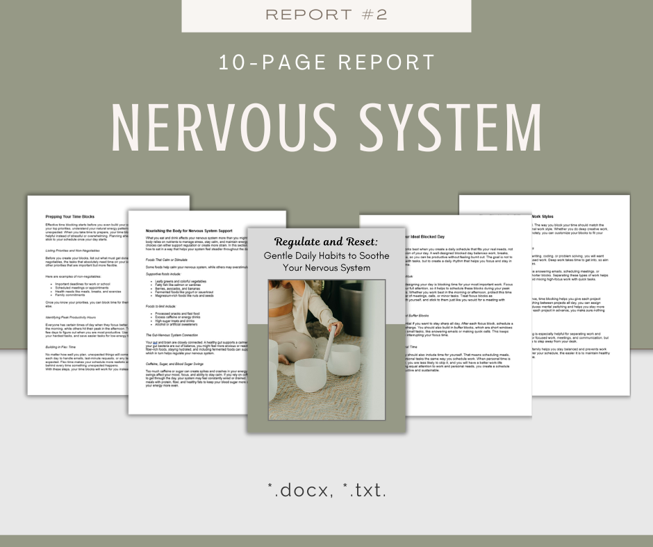 Health and Wellness Reports | 7 Report Bundle