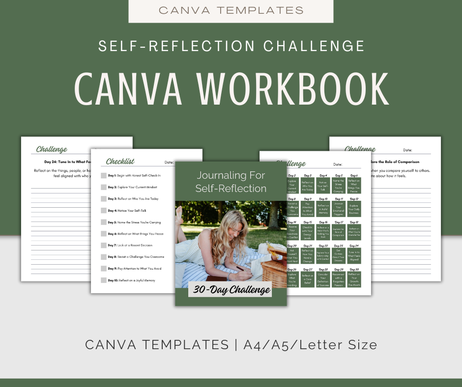 30-Day Journaling For Self-Reflection Challenge