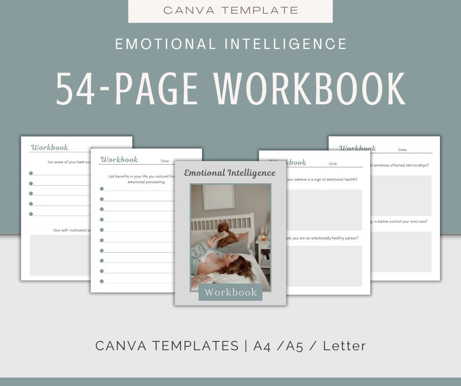 Emotional Intelligence | Journal & Affirmations Bundle