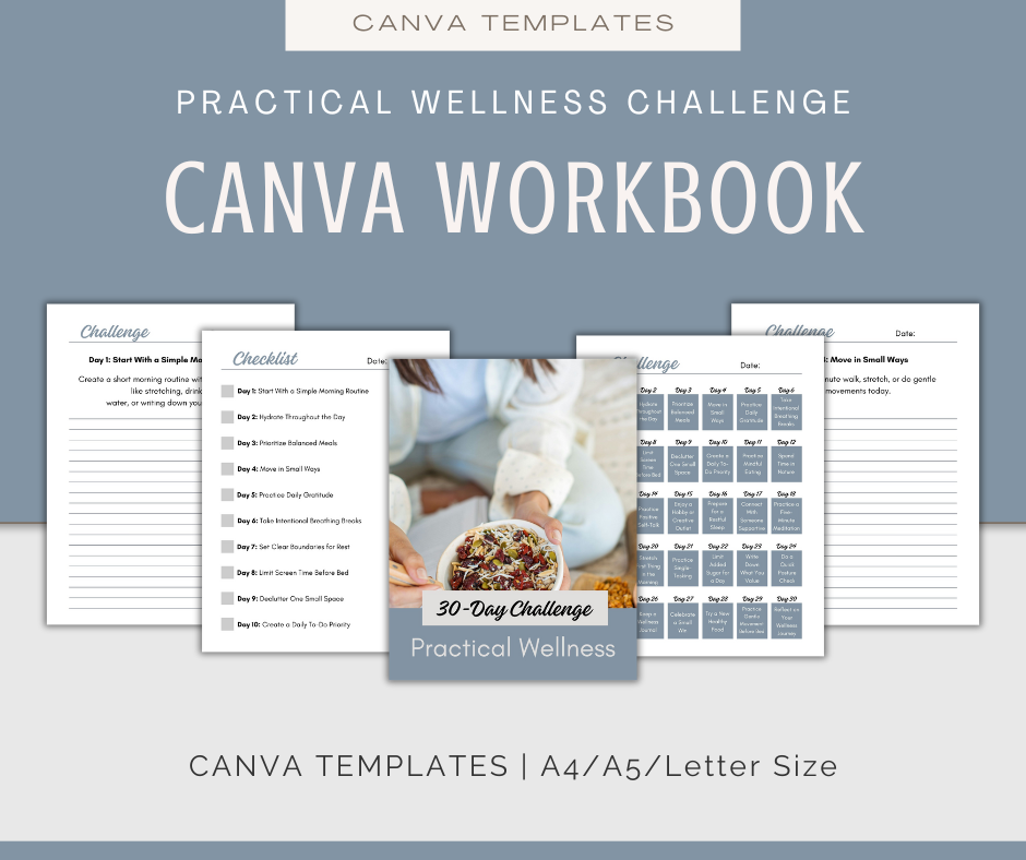 30-Day Practical Wellness Challenge