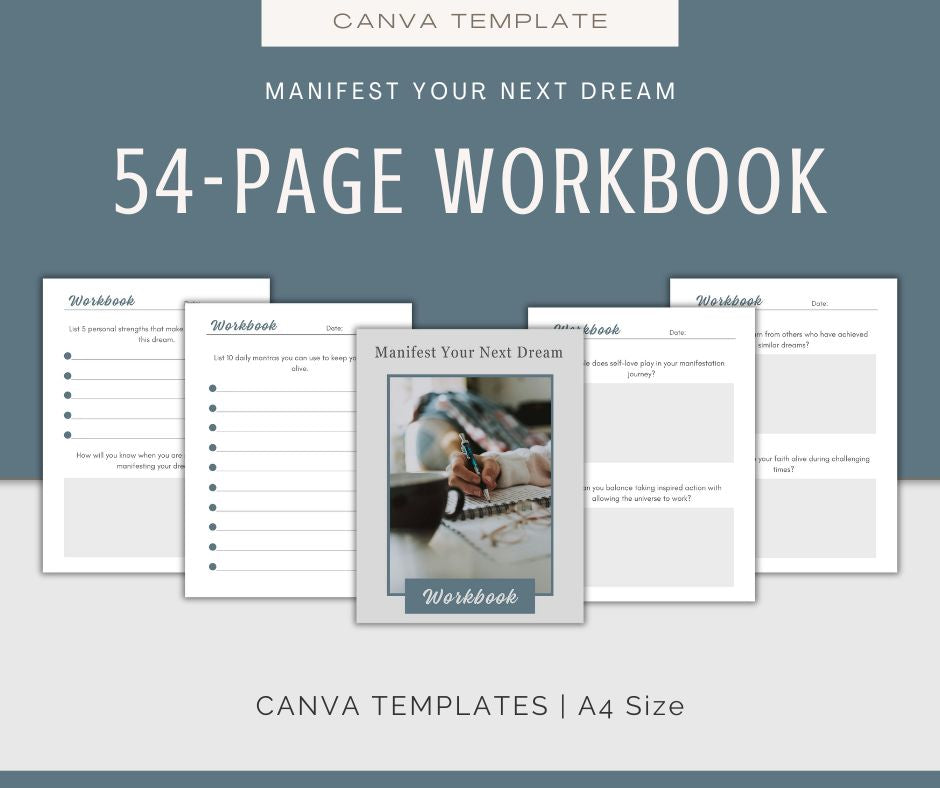 Manifest Your Next Dream | Journal & Affirmations Bundle