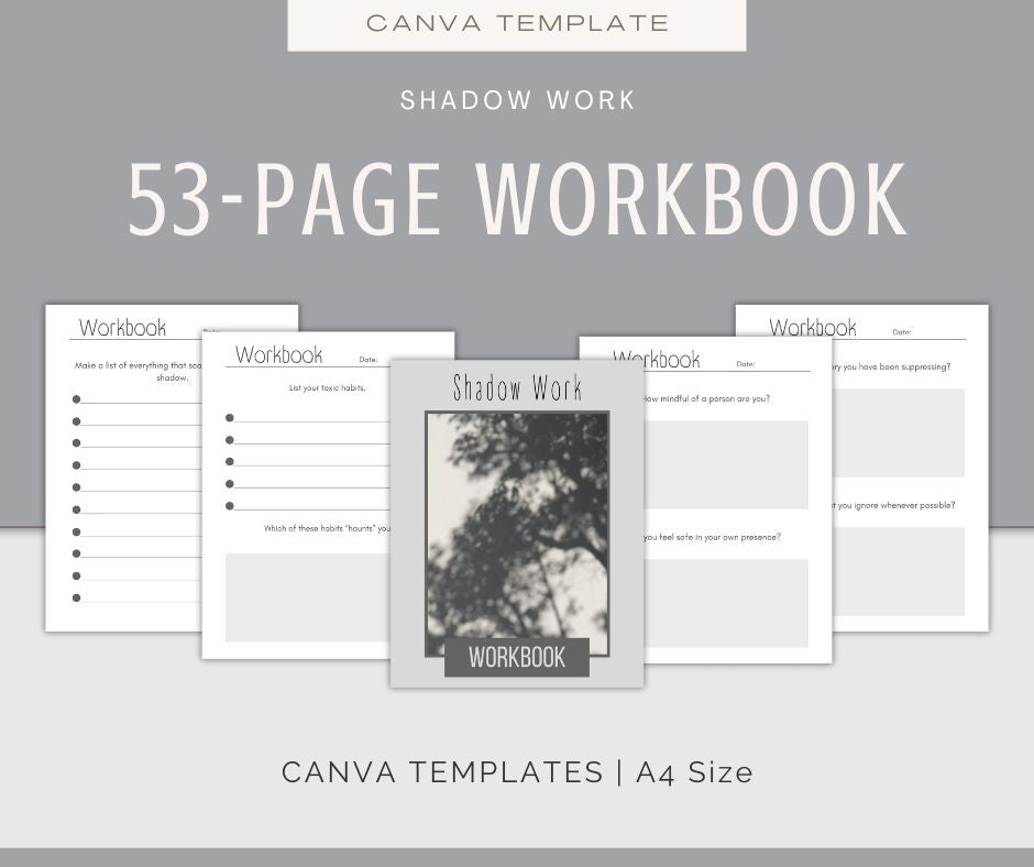 Shadow Work Journal & Prompts Bundle