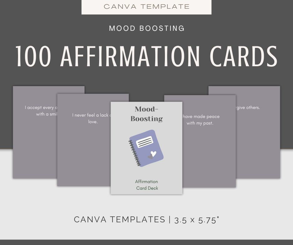Mood-Boosting Affirmations & Journal Bundle