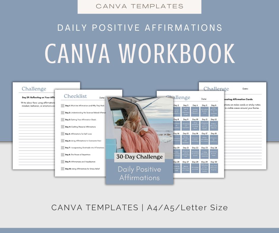 30-Day Daily Positive Affirmations Challenge