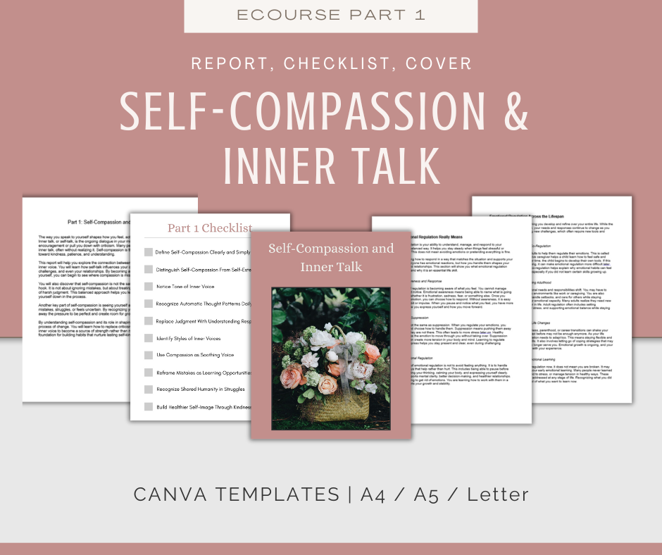 Self-Compassion Shift | MEGA Content and Templates Bundle