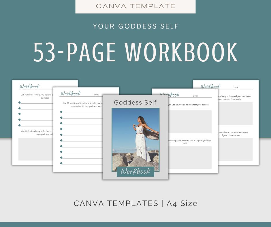 Your Goddess Self | Journal & Affirmations Bundle